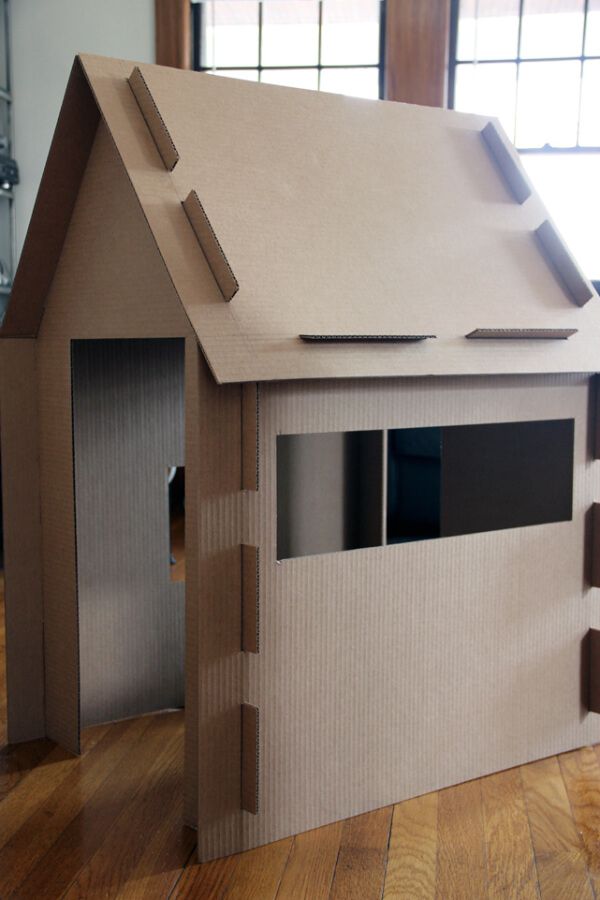 Cardboard Play House