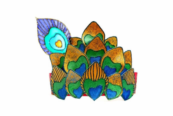 Krishna Peacock Crown Craft 