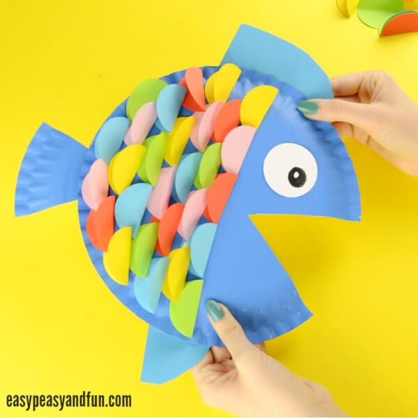 Paper Plate Fish Craft Activity For Kids