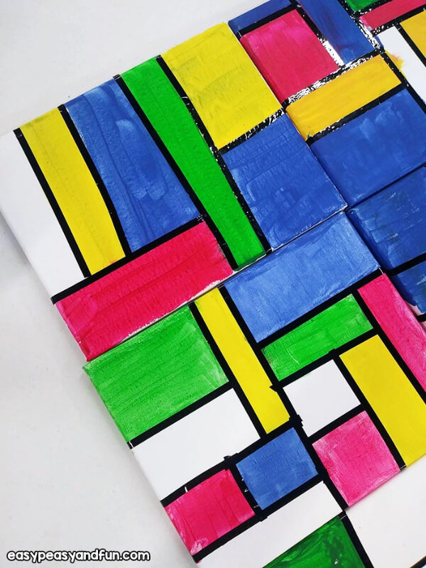 Piet Mondrian Abstract Art for Kids