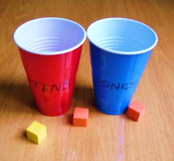 Easy-To-Play Place Value Learning Game Using Paper Cups