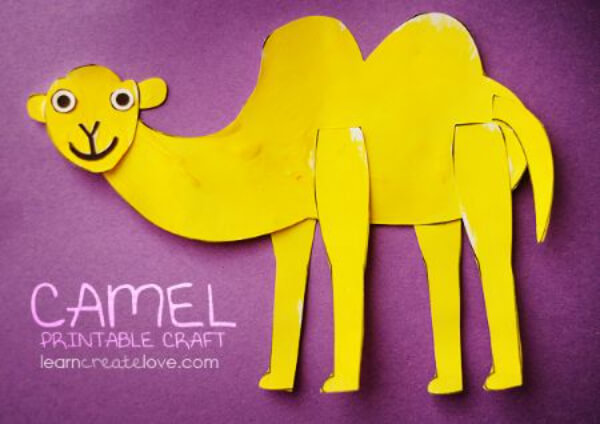 Printable Camel Craft Ideas For Kids