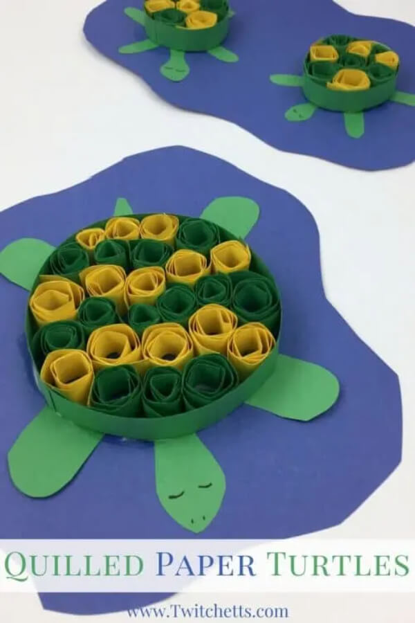 Flower Shell Turtle Craft