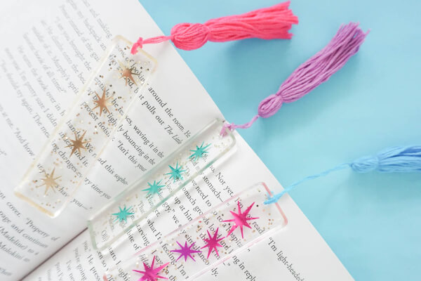 Cute Resin Bookmark Craft