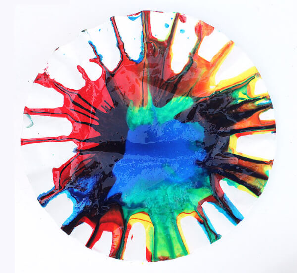 3rd Grade Art Projects For Classroom Rainbow Spin Mixing - Science Activity