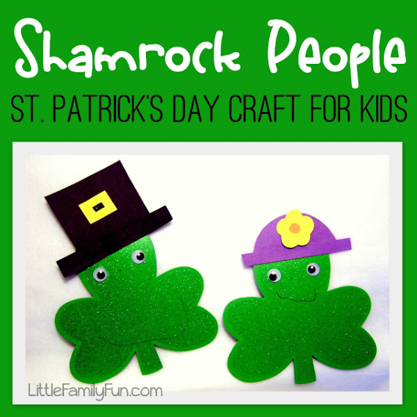 St. Patrick’s Day Crafts for Toddlers Easy Shamrock Paper Craft For Kids