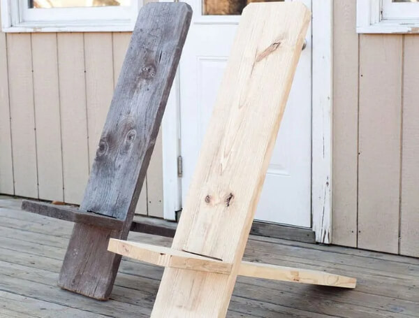 Building Project Ideas For Kids  Minimalist One Board Chair Project For 12-Year-Old