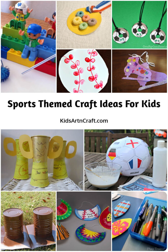 Sports Themed Craft Ideas For Kids Kids Art & Craft