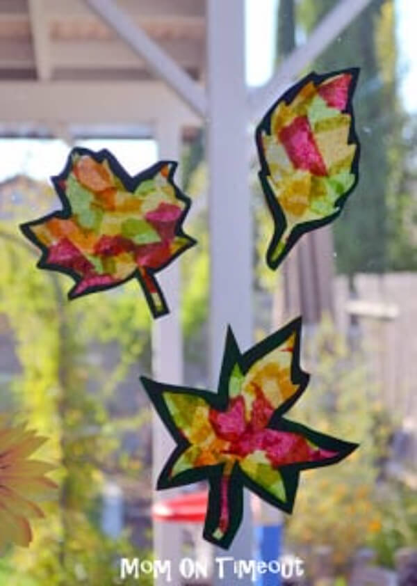 Stained Glass Window Art Stained Glass Crafts For Kids