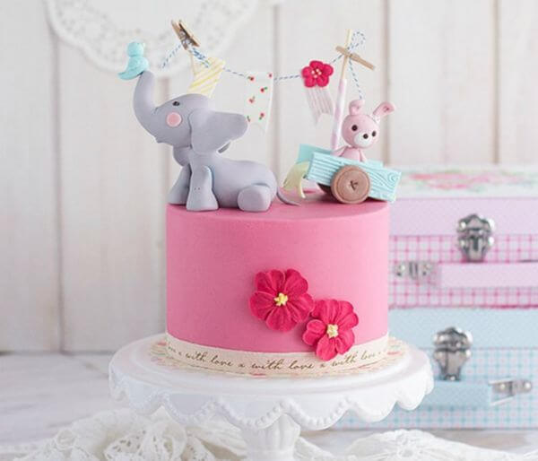 Unique Birthday Cake Designs for Kids Baby Tarta Elephant Cake Design For Toddler