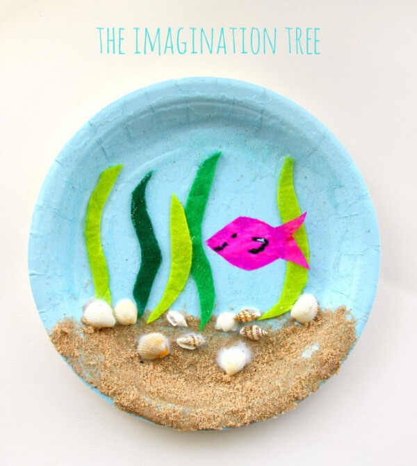 World Ocean Day Paper Plate Earth-Ocean Craft For Kids