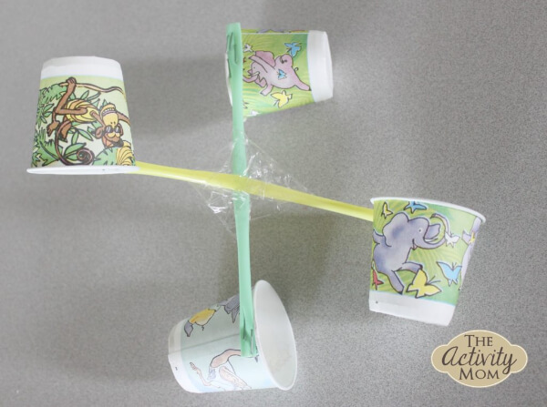 Anemometer Science Experiment From Household Items