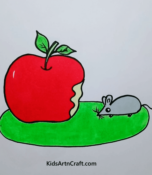 An Apple and A Mouse
