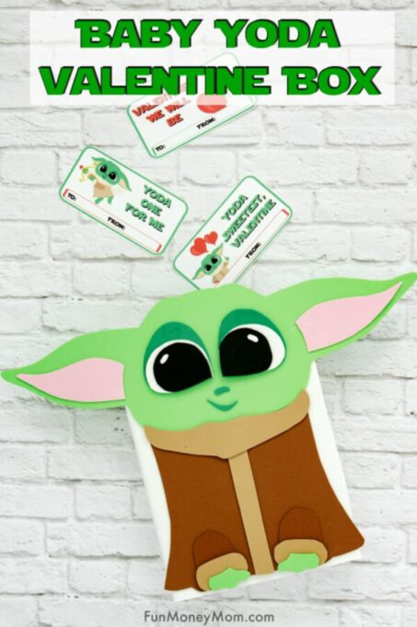 Baby Yoda Valentine Box Ideas For Kids