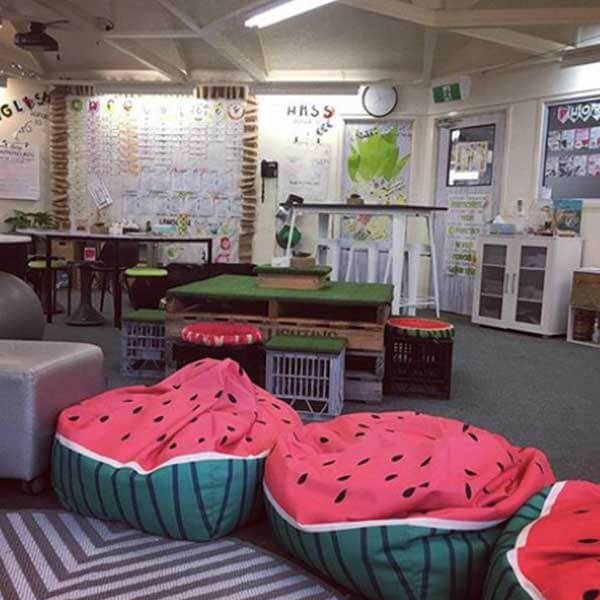 Bean Bag Chairs Classroom Theme