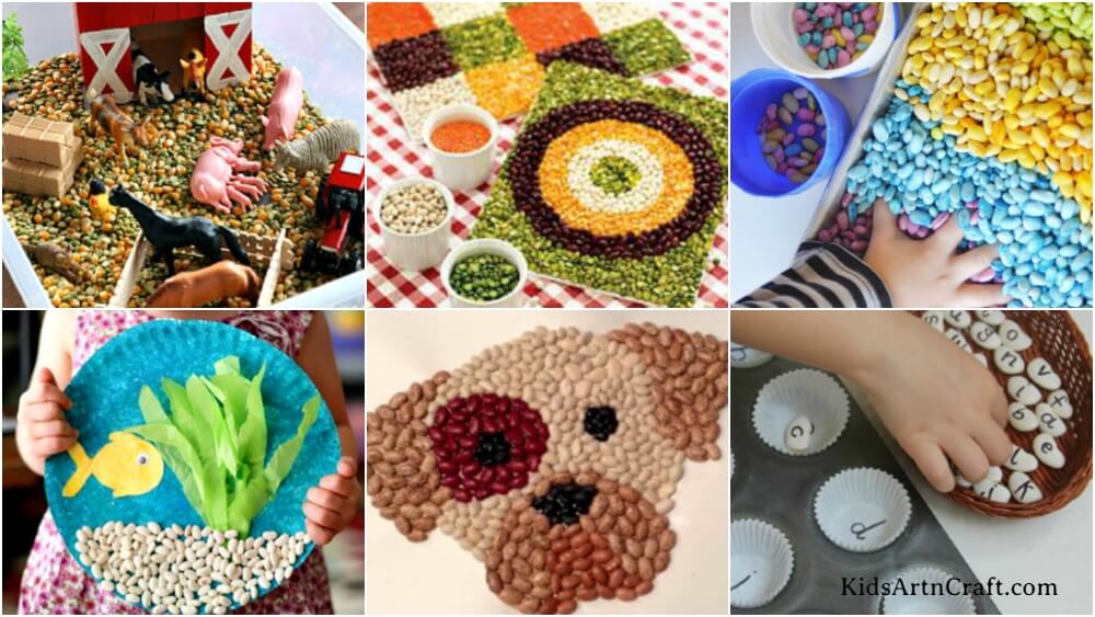 Bean Craft Ideas For Kids
