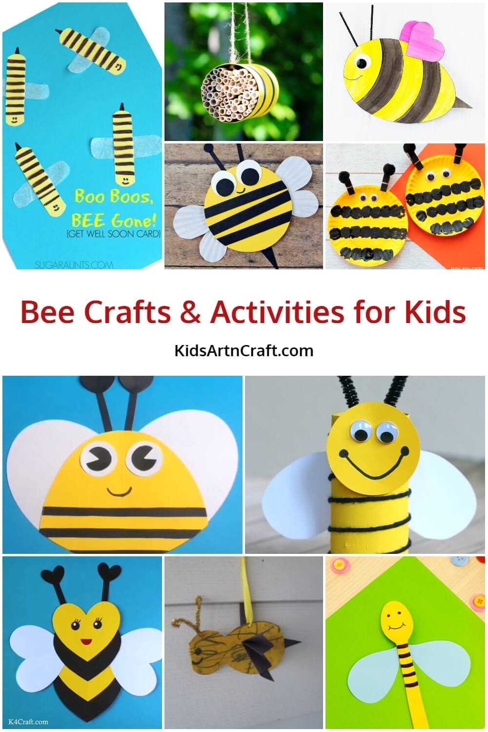 Bee Crafts & Activities for Kids