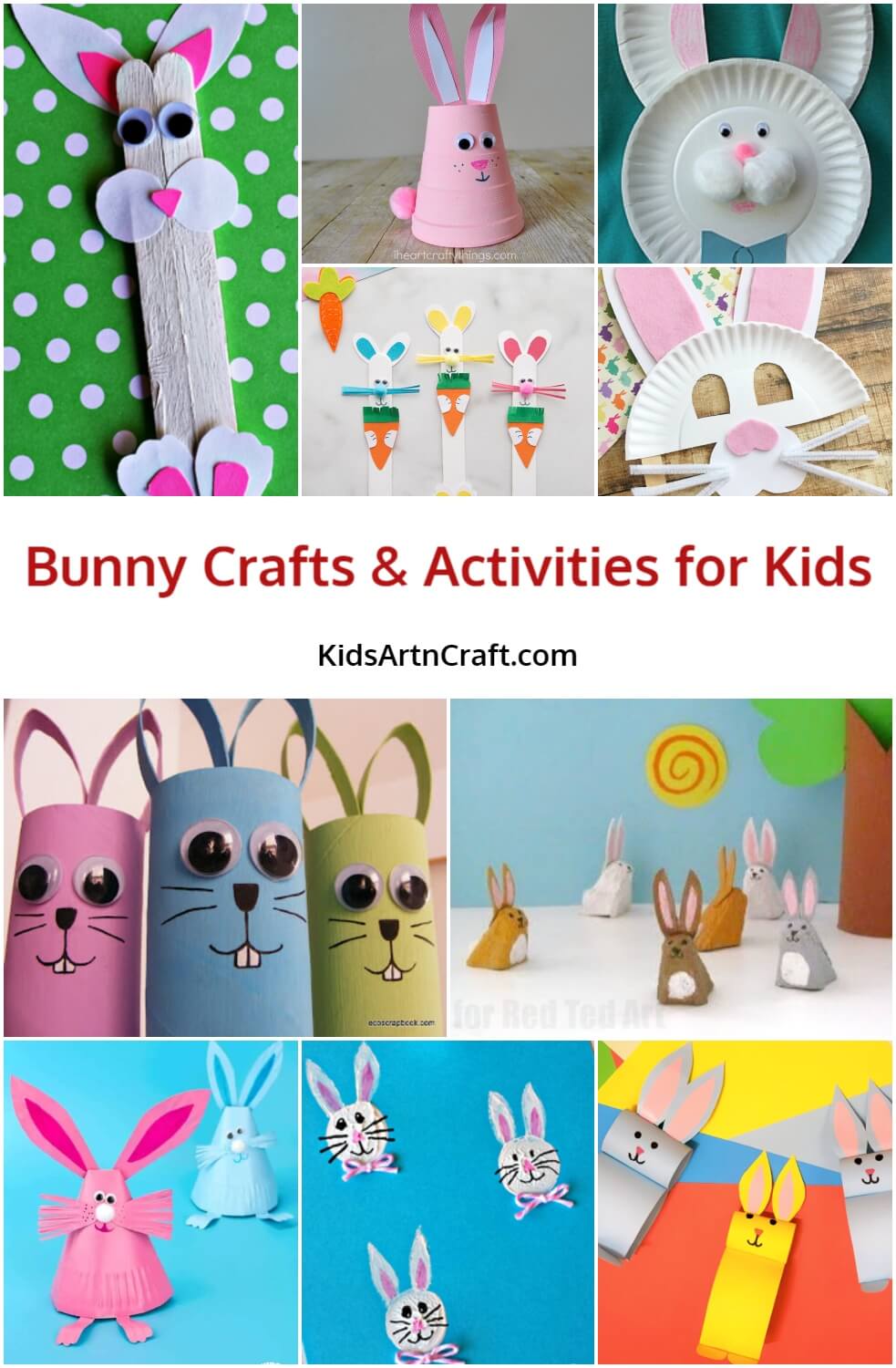 Bunny Crafts & Activities for Kids