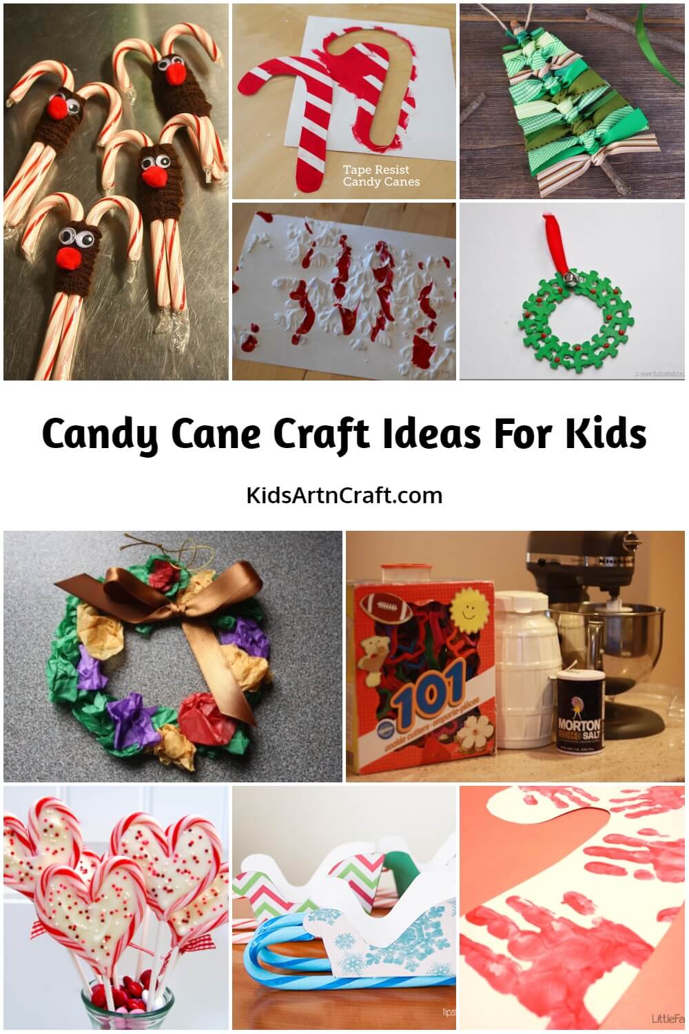 Candy Cane Craft Ideas For Kids