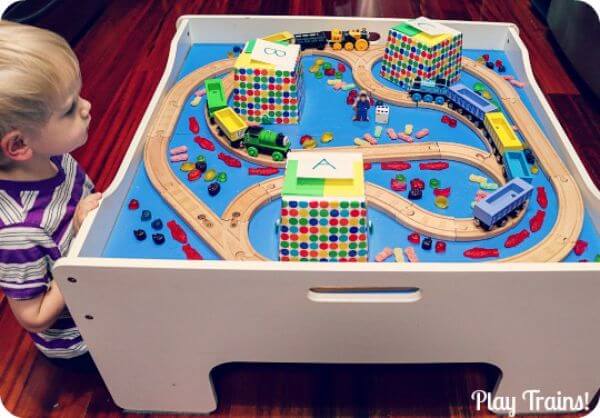 Candy Train Game Activities For Kids