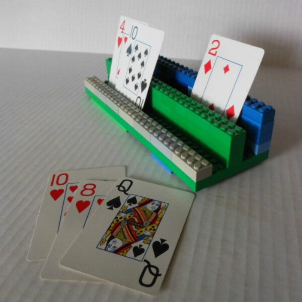 Very Simple Lego Card Holder Activity For Kindergartners