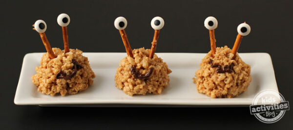 Rice Krispies Treat For Kids Cereal Monsters Krispie Treats
