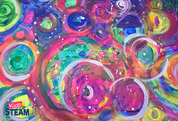Circle Painting Art & Activities to Build Community