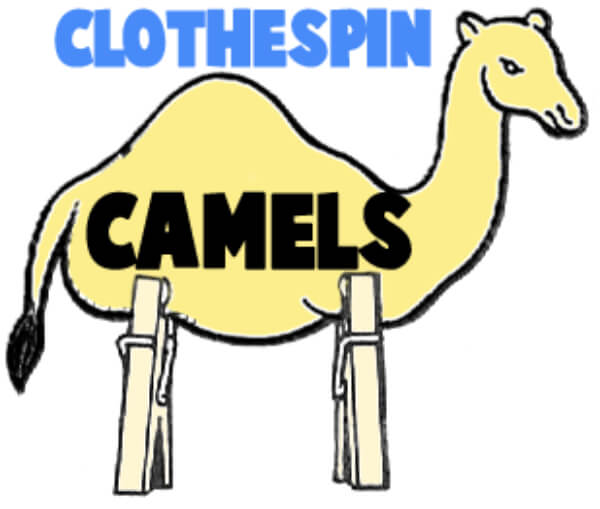 Camel Crafts & Activities for Kids Clothespin Camel Craft Activities For Preschool