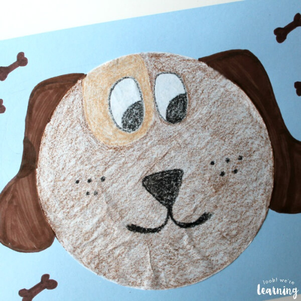 Coffee Filter Dog Craft For Dog Lovers