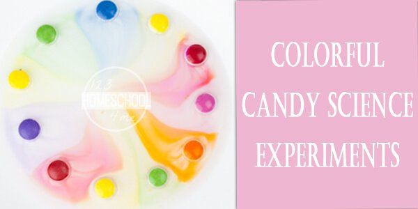 Teaching With Candy Activities For Kids Colorful Candy Science Experiments For Preschoolers