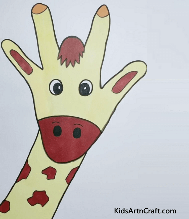 Let's Draw Something Easy And Fun Today Tall Giraffe