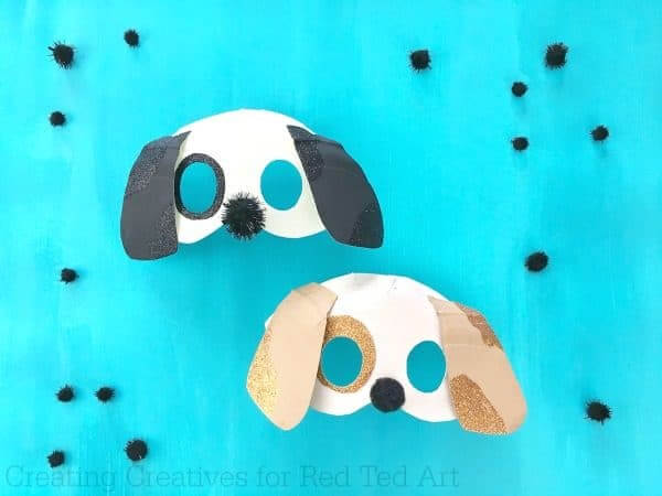Puppy Crafts & Activities For Kids DIY 3D Dog Mask  Ideas For Kids