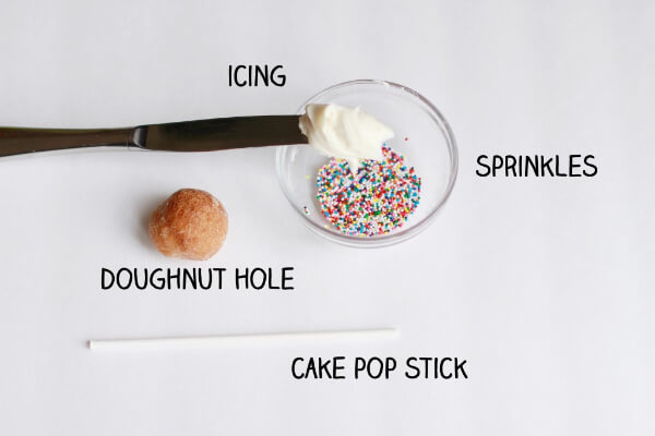 Cute Cake Ideas for Kids Simple Doughnut Hole Cake