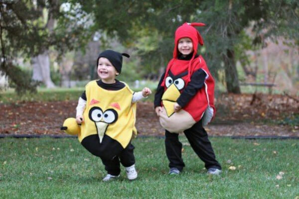DIY Angry Birds Costumes Angry Birds Crafts & Activities for Kids