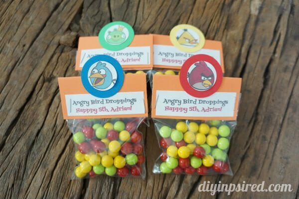 DIY Angry Birds Party Favor Angry Birds Crafts & Activities for Kids