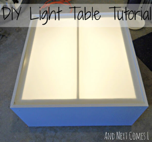 DIY Light Table Tutorial