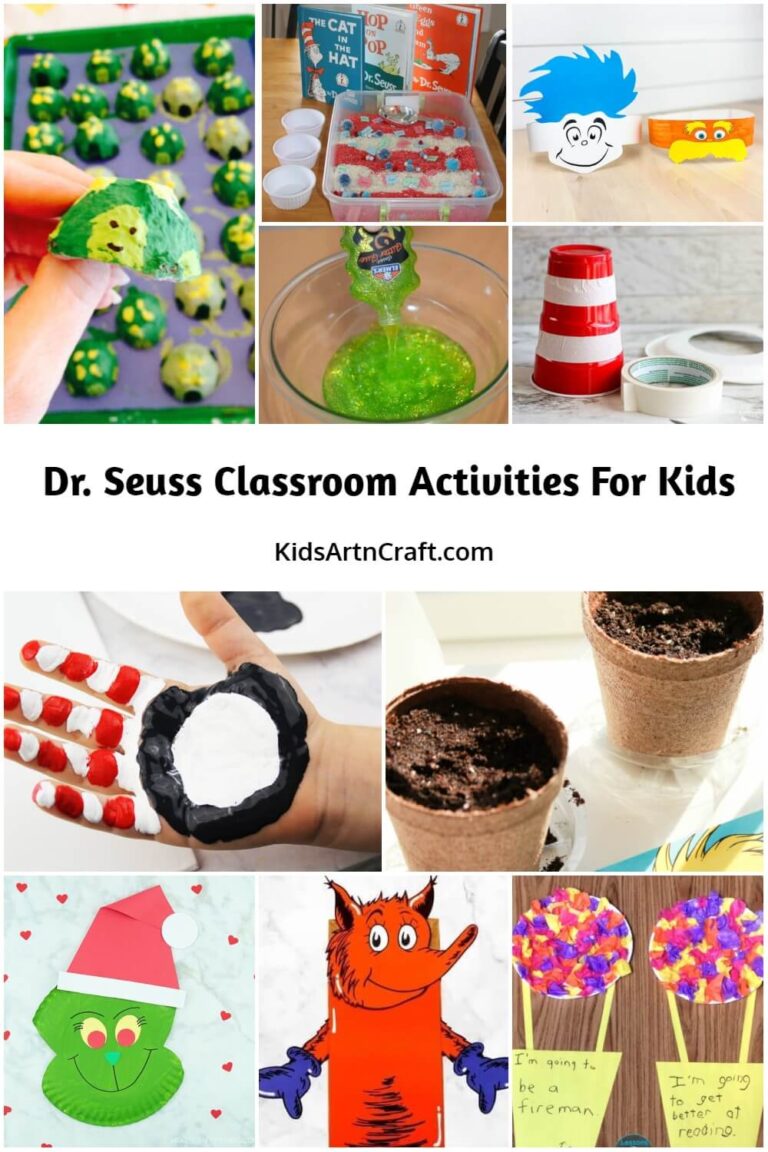 Dr. Seuss Classroom Ideas & Activities for Preschoolers - Kids Art & Craft