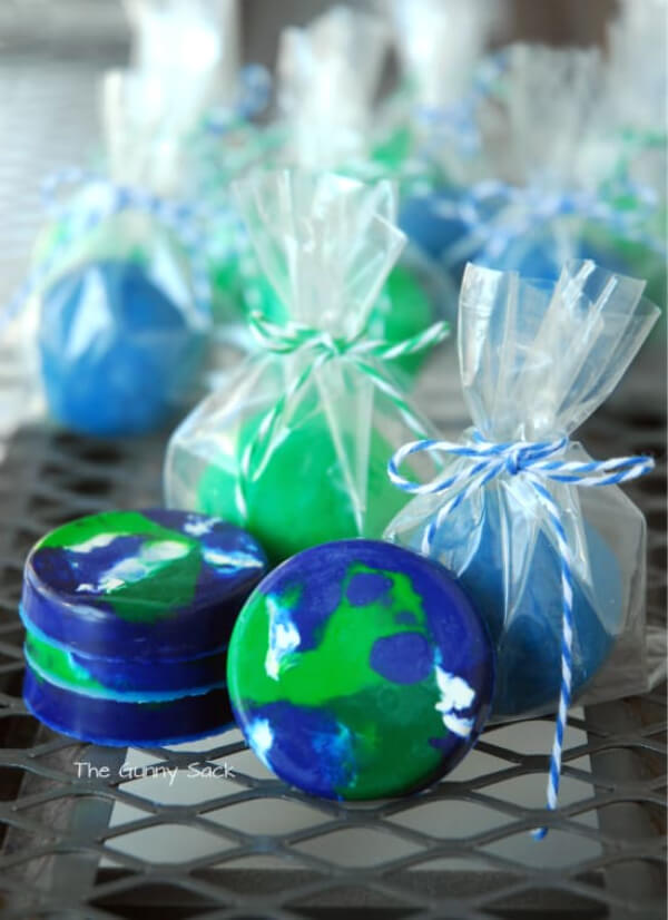 Earth Day Art & Craft Activities for Kids Earth Day Activities: Earth Crayons & Play Dough For Kids