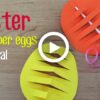 Easter 3D Paper Egg
