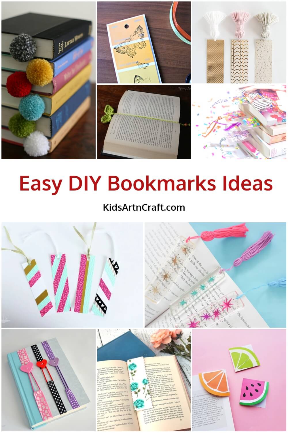 Easy DIY Bookmarks