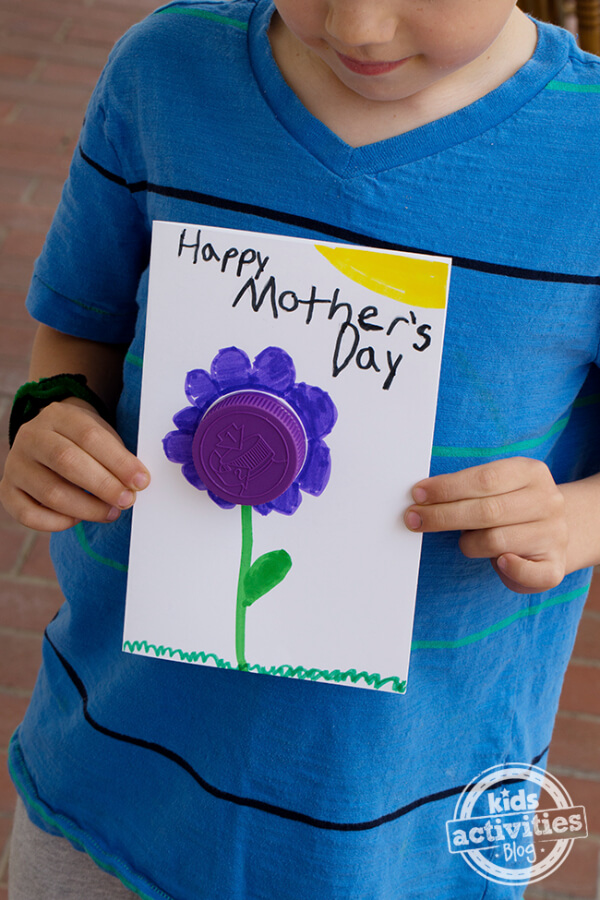 Easy DIY Mother's Day Gifts & Cards Easy Mother's Day Card Idea