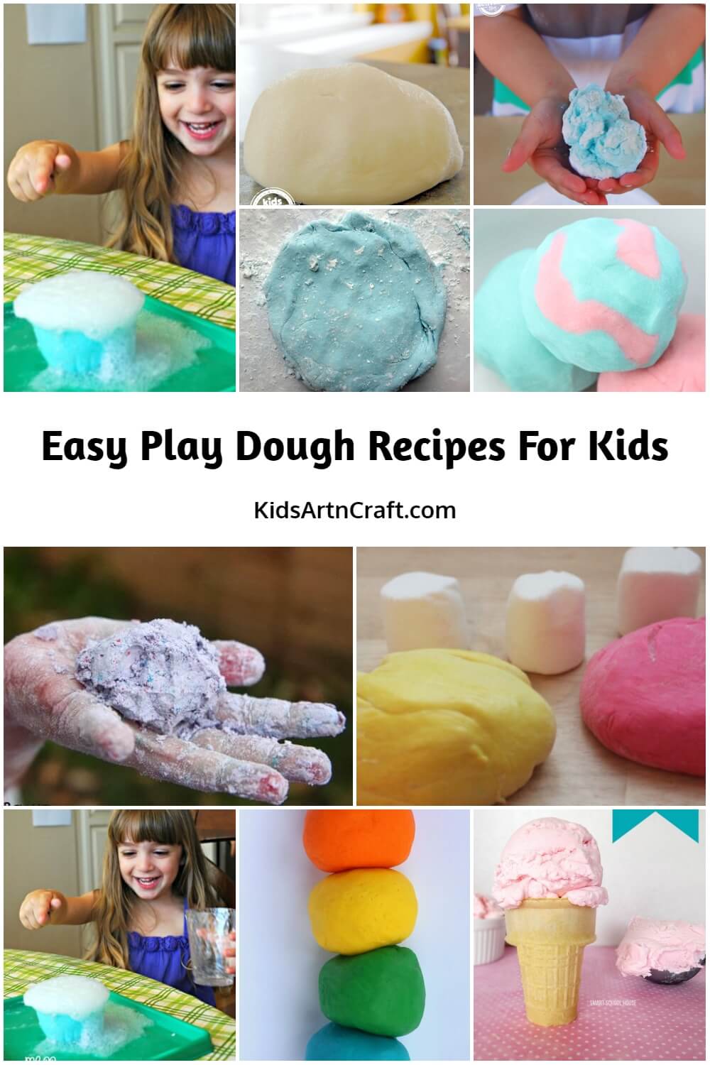 Easy Play Dough Recipes for Kids