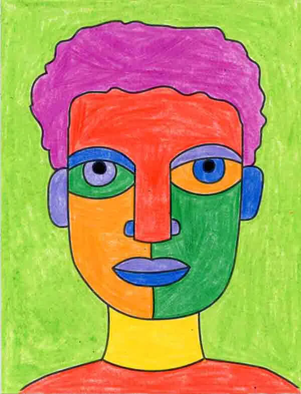 Easy Self Portrait Drawing Ideas For Kids