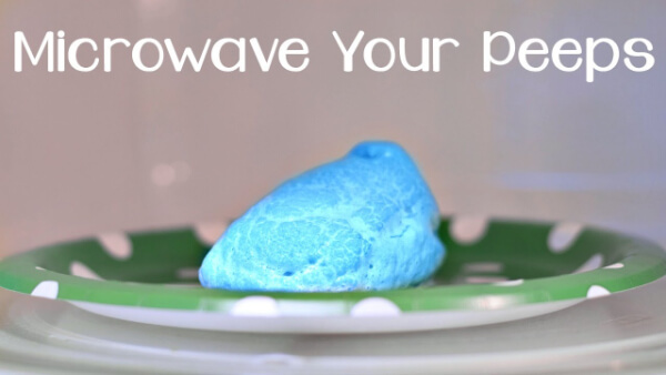 Edible Science Experiment With Microwave Peeps