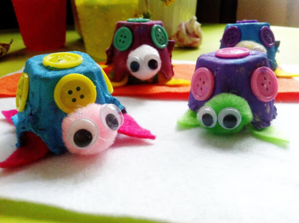 Cute Little Baby Turtle Craft For kids
