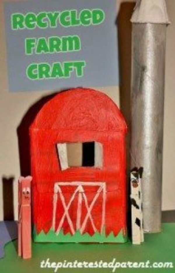 Recycled Crafts That Come From Bathroom Recycle Farm Craft Ideas