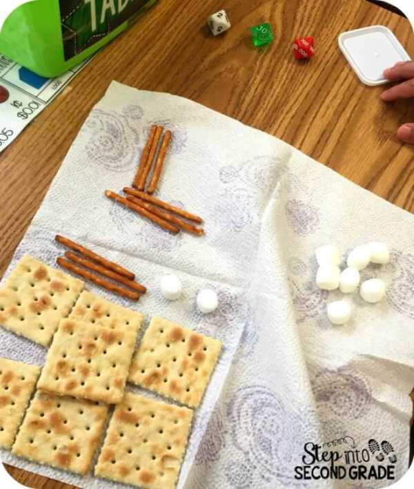 Yummy-Yummy Place Value Game Idea With Yummy-Yummy Biscuits