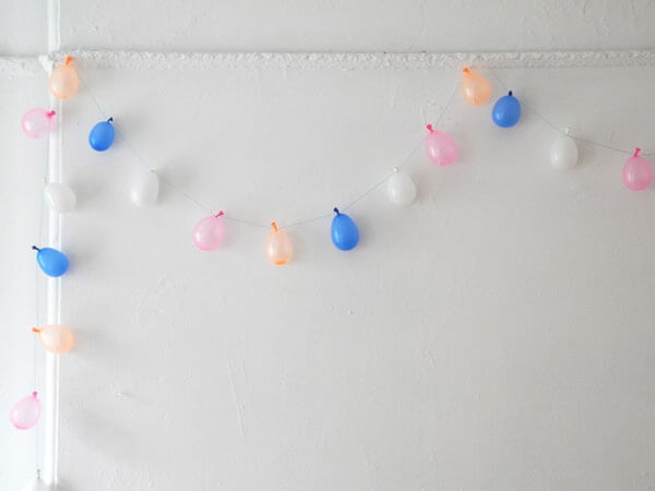 Creative Things to Do with Balloons Balloons Garland Decorations Ideas In Kids Party