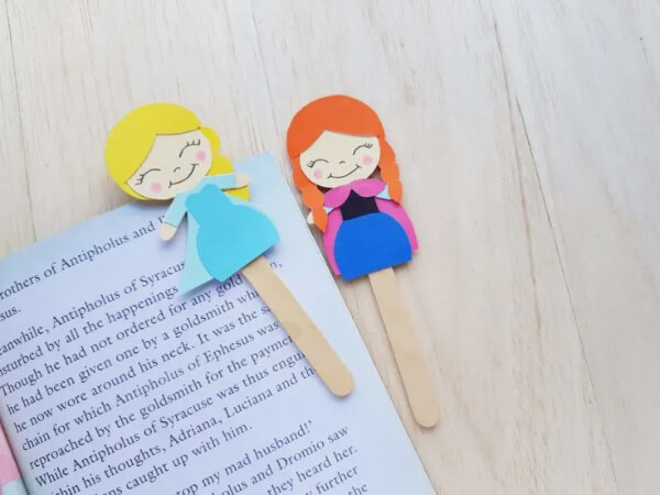 Winter Craft Ideas for Kids Frozen DIY Bookmark Craft For Kids
