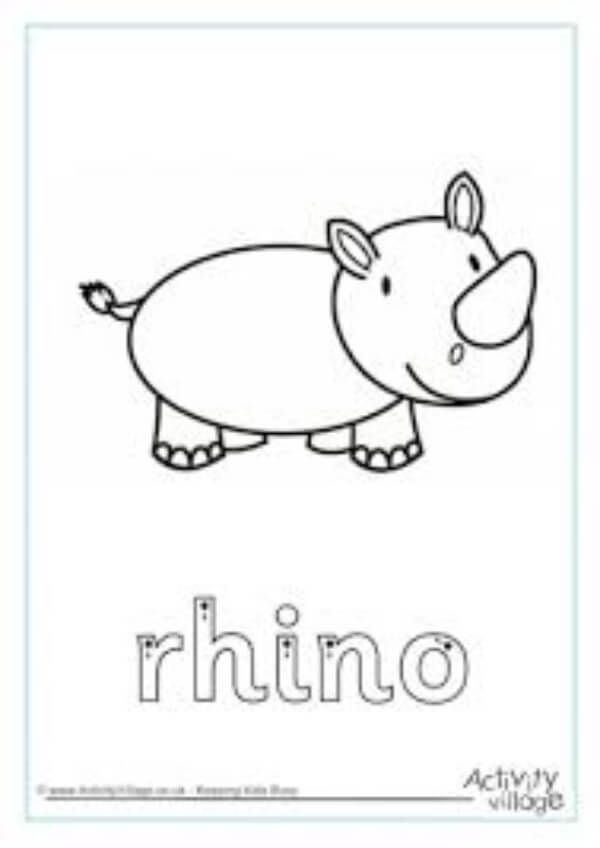 Rhinoceros Crafts & Activities for Kids Fun Activities About Rhinos For Kids